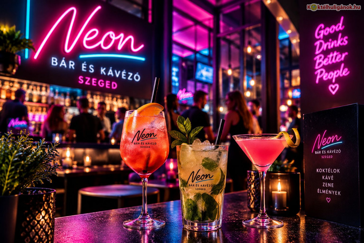 Szegedi buli új hangulatban – ismerd meg a Neon Bár és Kávézót